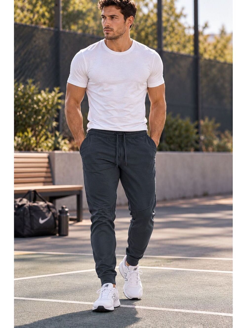 Men’s lululemon black Joggers medium